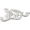 Ekena Millwork 5 7/8"W x 2 3/8"H x 1/2"P Chateau Onlay, Right ONL06X02X01CH-R - alternate 3